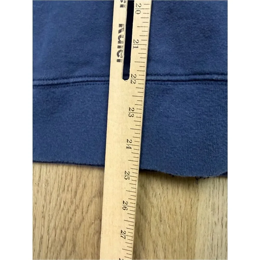 The North Face hoodie men’s size L blue full zip sweatshirt outdoor